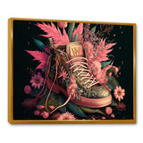 Floral Pink Sneakers Art II