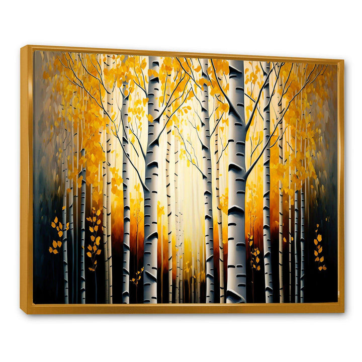Into A Golden Birch Forest II