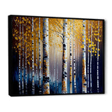 Into A Golden Birch Forest VII