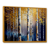 Into A Golden Birch Forest VII