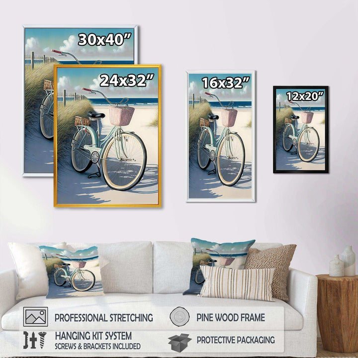 Bicycle At The Beach I