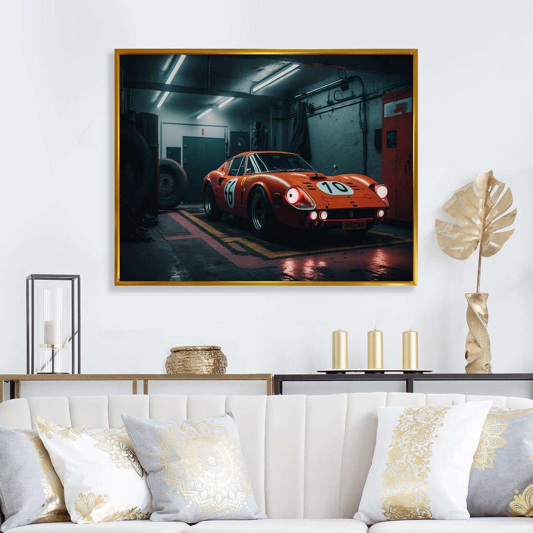 Orange Exotic Car Photography