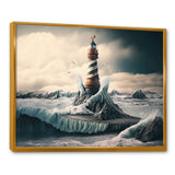 Fantasy Lighthouse In The Arctic Ocean IV