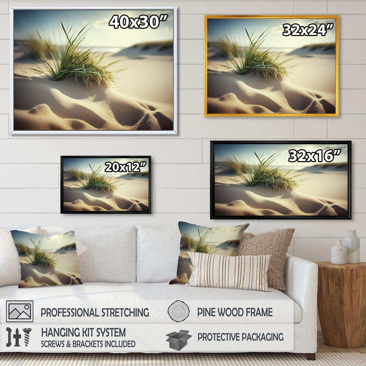 Grass On Sand Dunes I