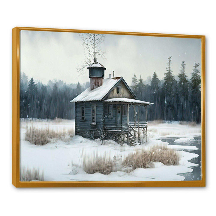 Fishing House By The Lake II