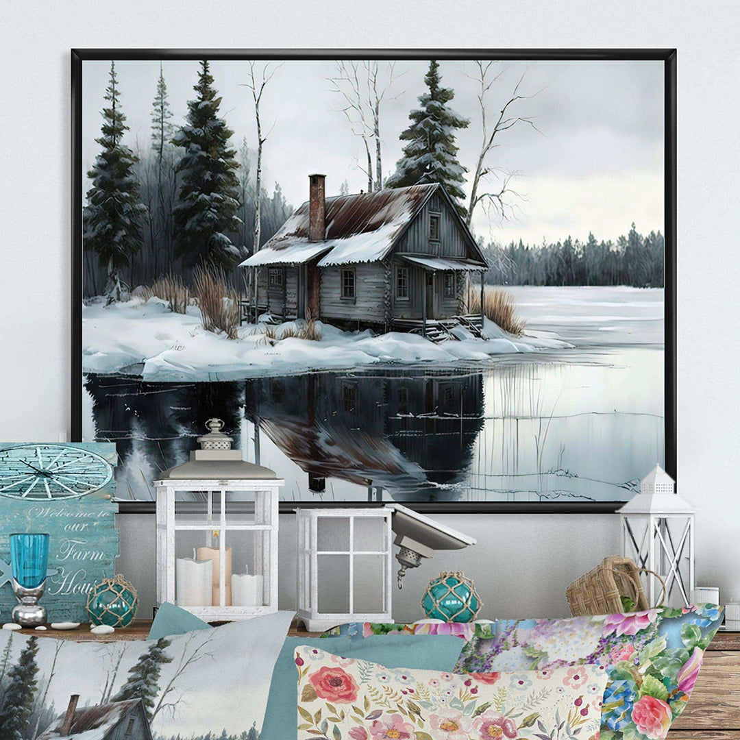 Fishing House By The Lake III