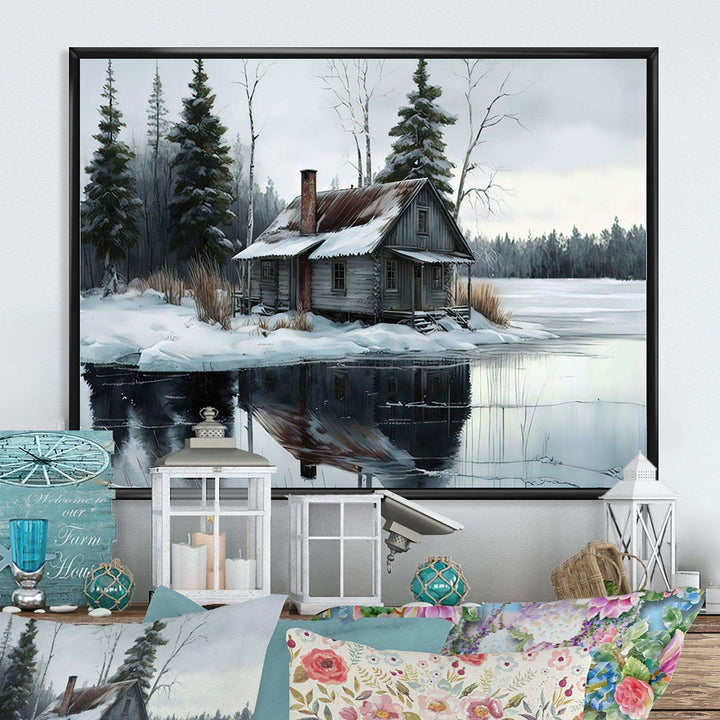 Fishing House By The Lake III