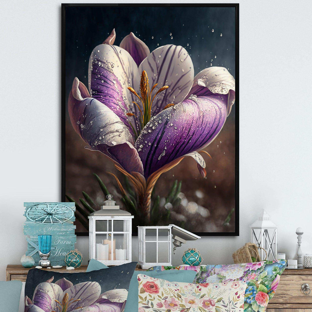 Blooming Crocus I