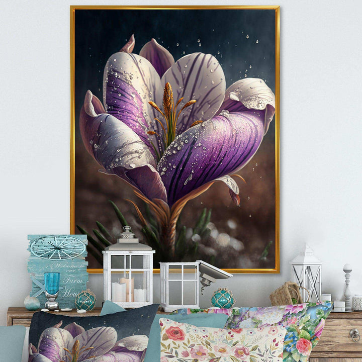 Blooming Crocus I