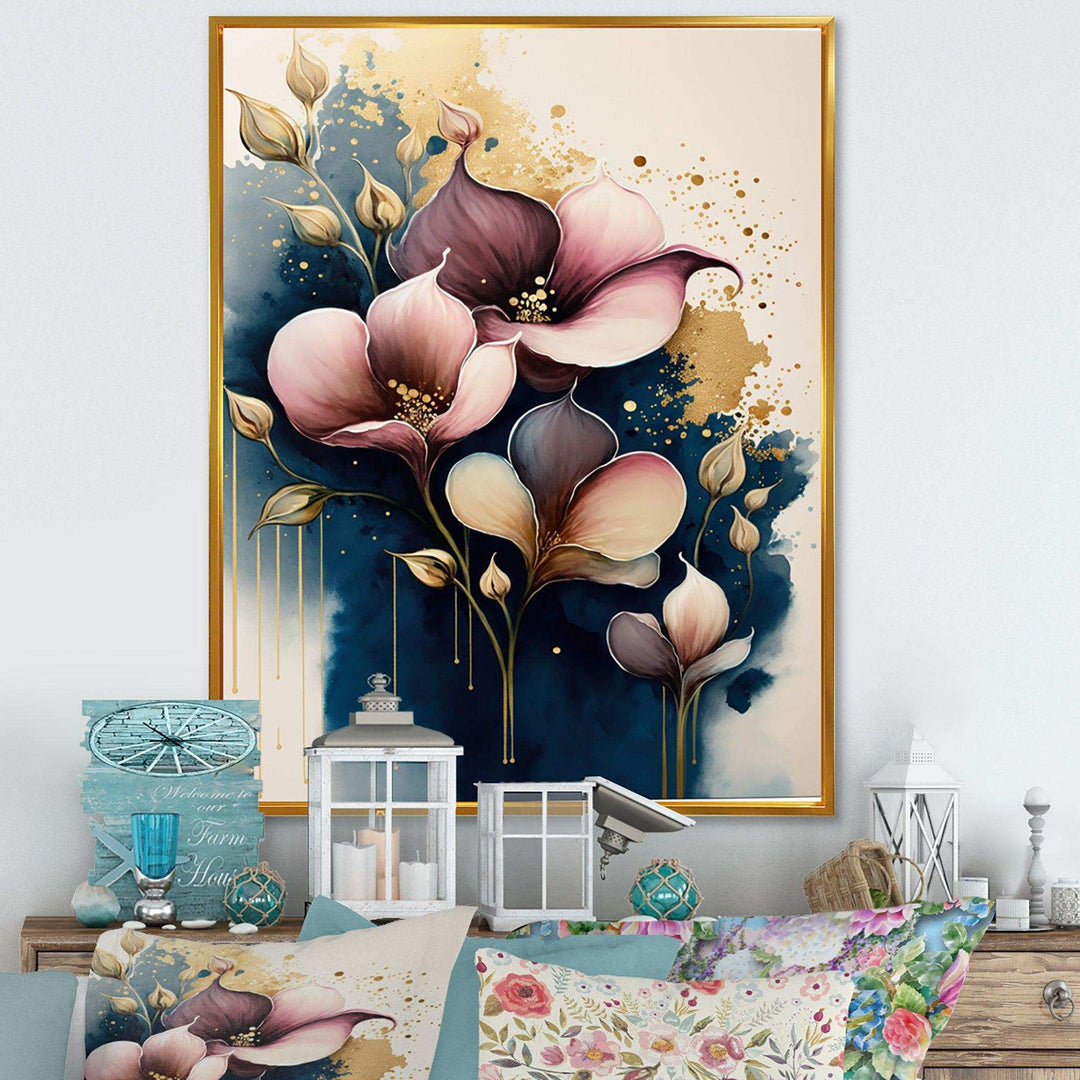 Pink Blooming Cally Lillies I