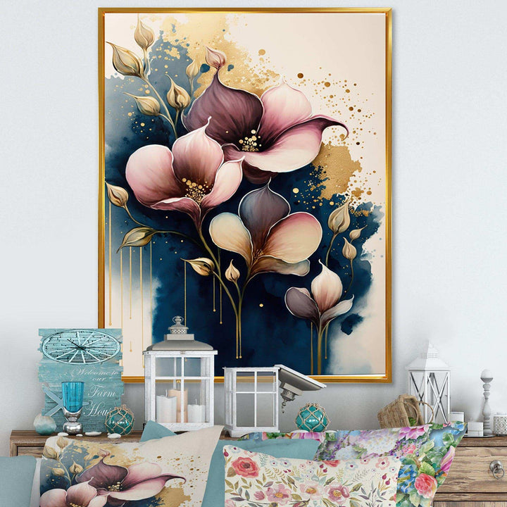 Pink Blooming Cally Lillies I