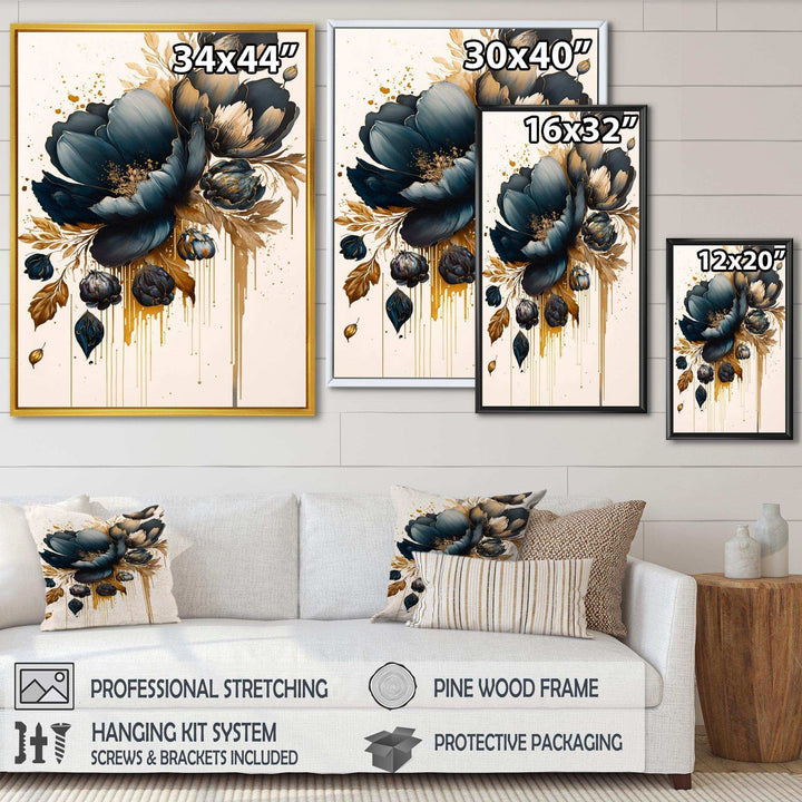 Blue And Gold Crocus Bunch V
