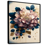 Deep Pink Dahlia Floral Design I