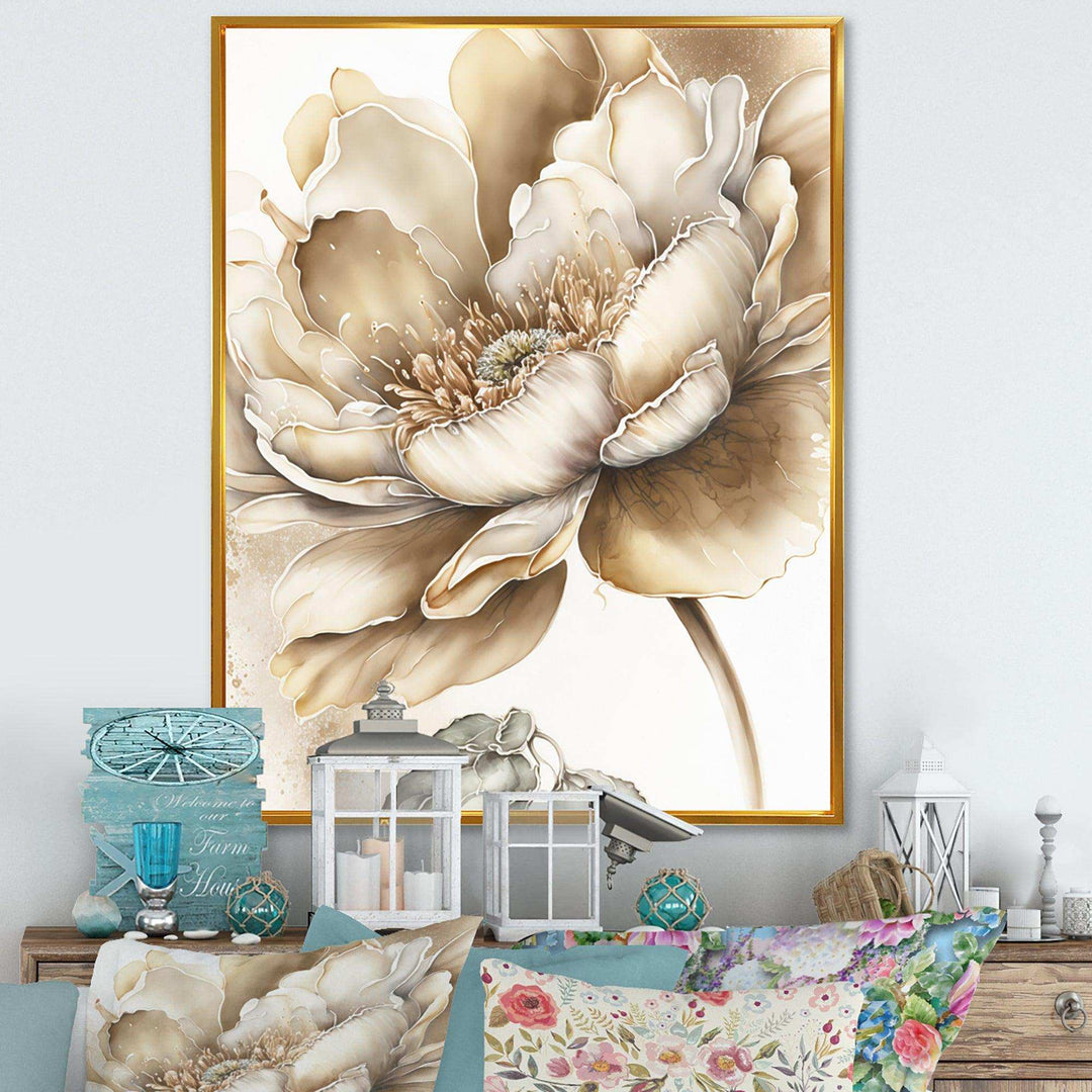 Indigold Beige Flower IV