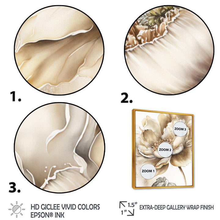 Indigold Beige Flower IV
