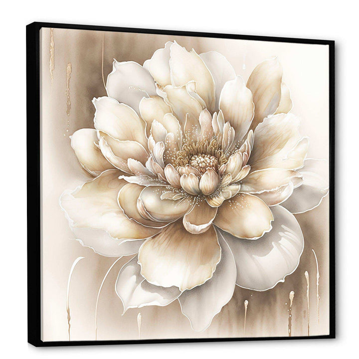 Single Beige Flower II