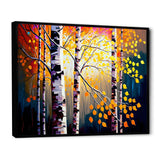 Autumn Birch Trees Forest I