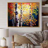 Autumn Birch Trees Forest I