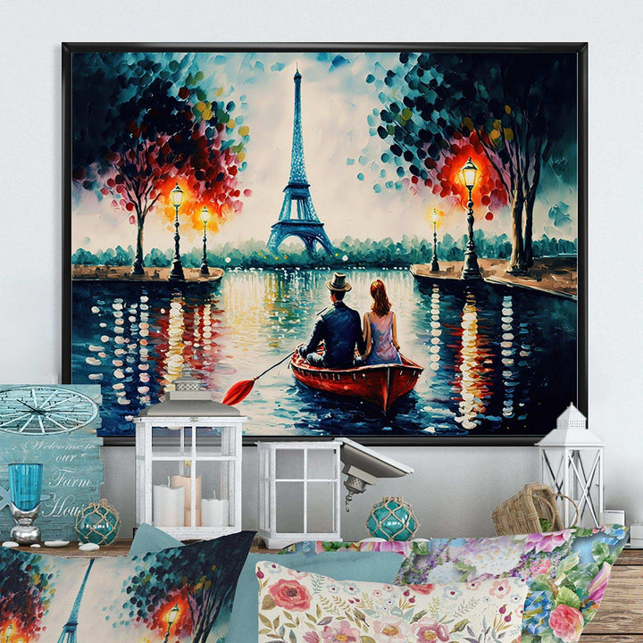 Romantic Evening On A Small Boat IV