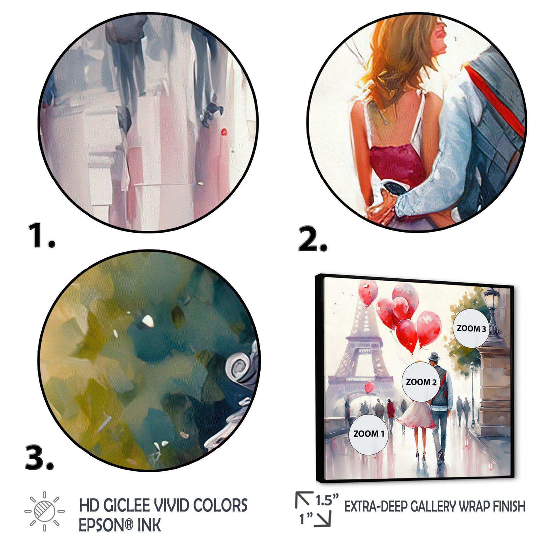 Couples In Love In Paris III