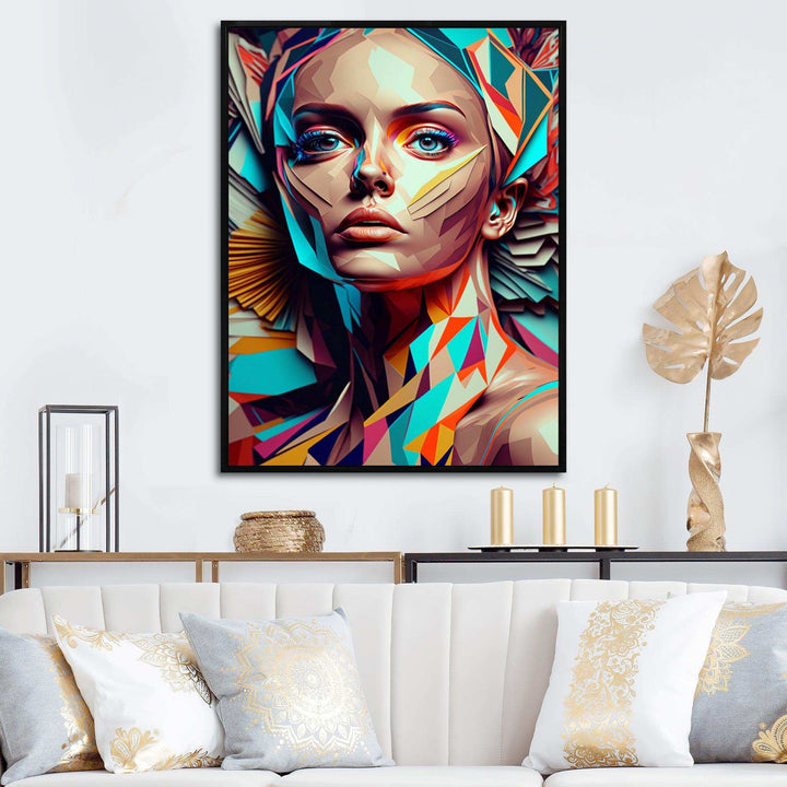 Cubic Woman Portrait I