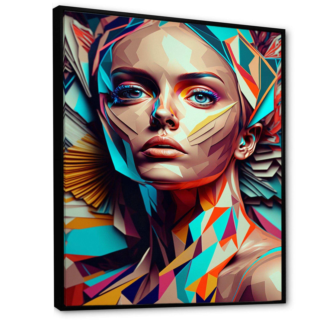 Cubic Woman Portrait I