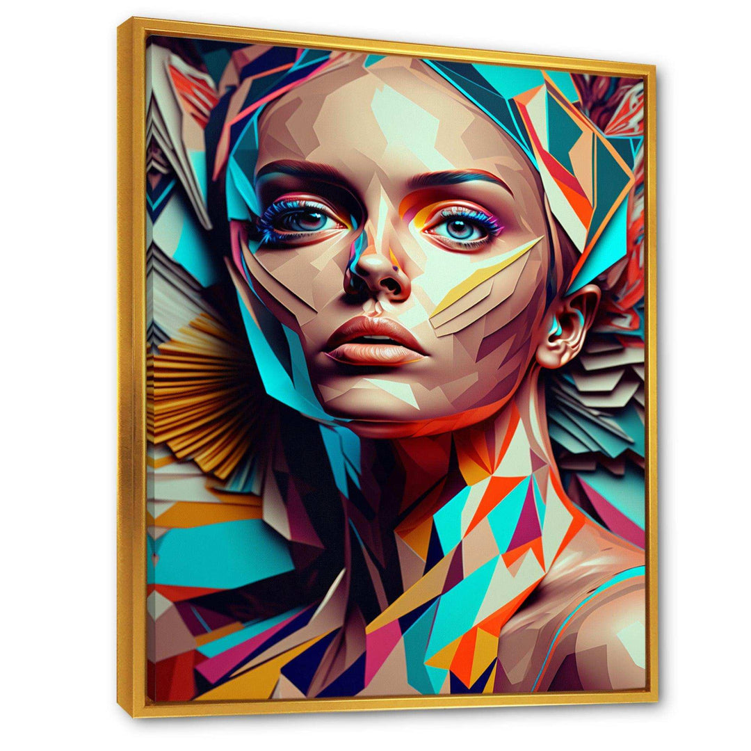 Cubic Woman Portrait I