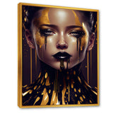 Sensual Liquid Gold Woman VI