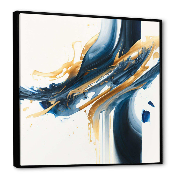 Stylish Spiral Abstract II - Modern Canvas Wall Art