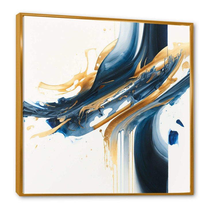 Stylish Spiral Abstract II - Modern Canvas Wall Art