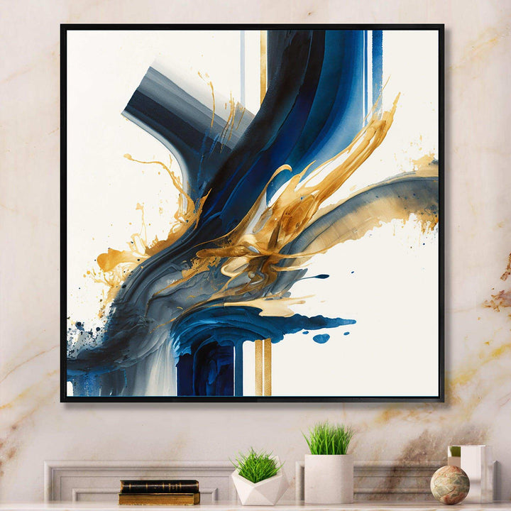 Stylish Spiral Abstract IV - Modern Living Room Wall Decor