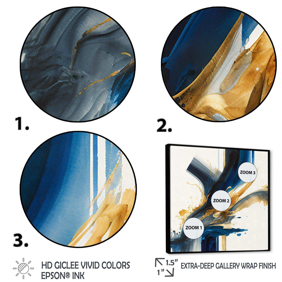 Stylish Spiral Abstract IV - Modern Living Room Wall Decor