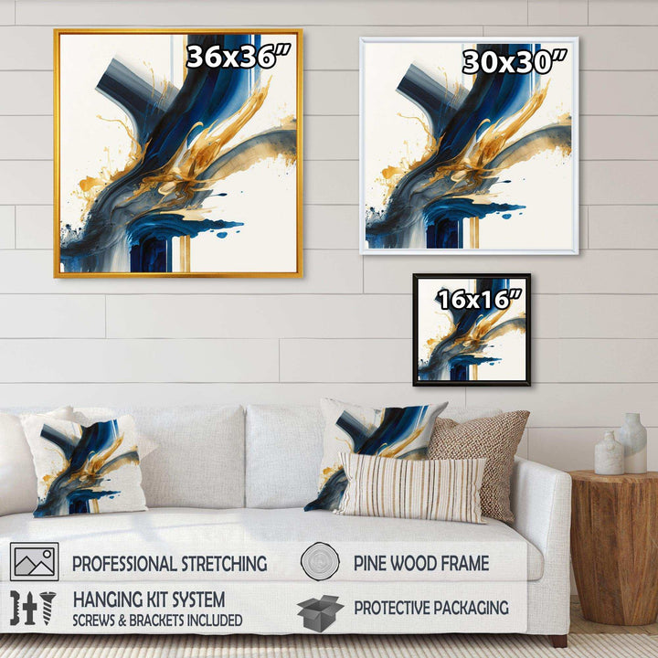 Stylish Spiral Abstract IV - Modern Living Room Wall Decor