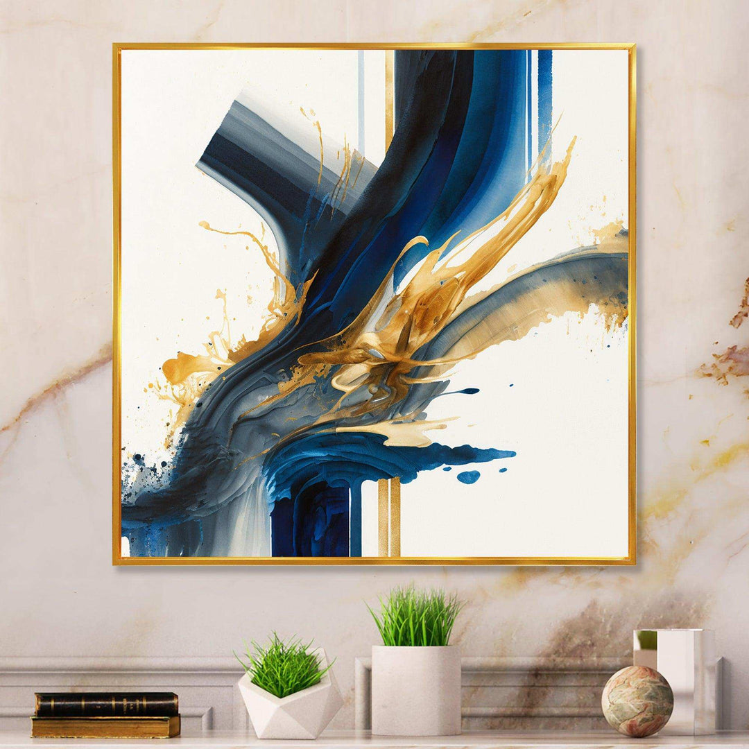 Stylish Spiral Abstract IV - Modern Living Room Wall Decor