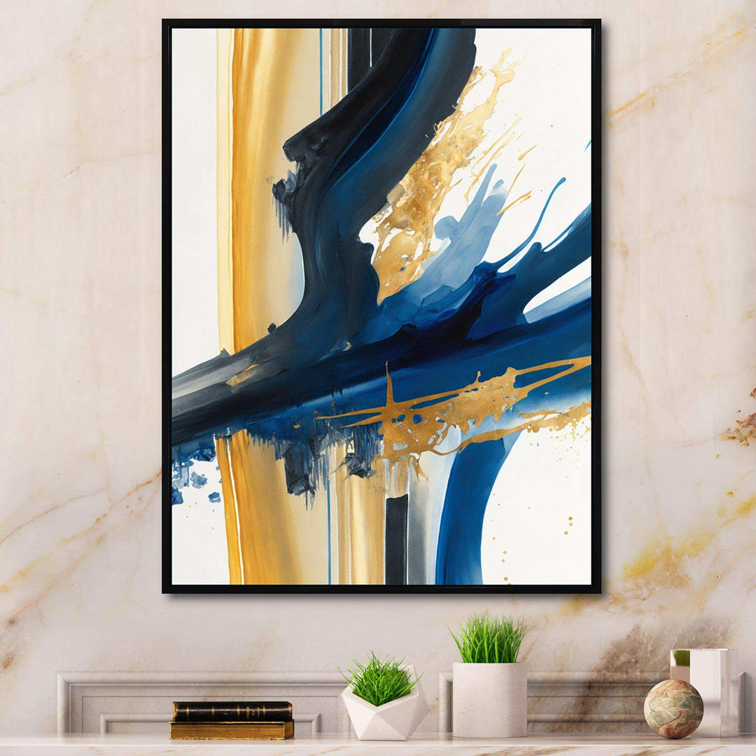 Stylish Spiral Abstract V - Modern Bedroom Wall Art