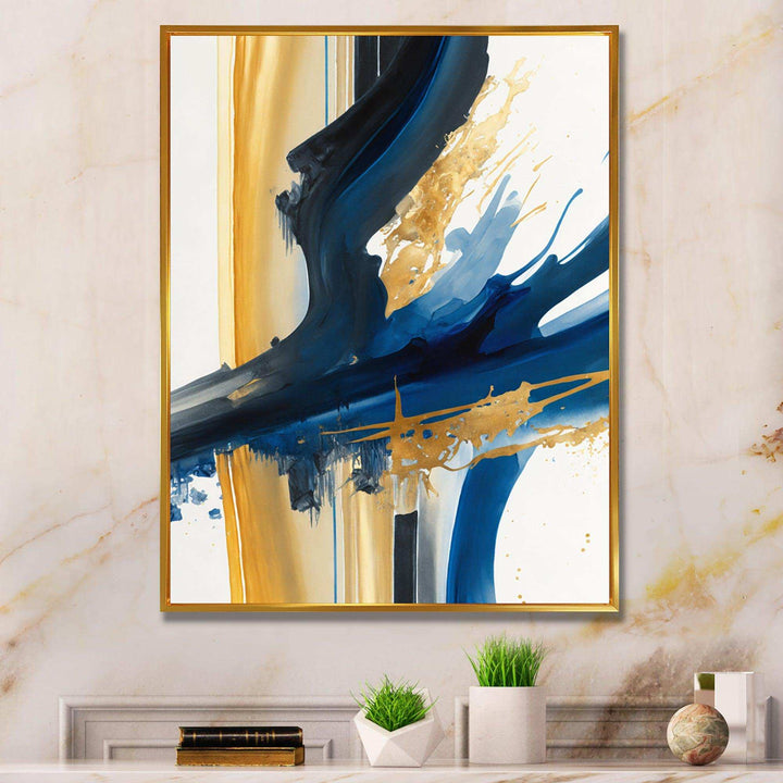 Stylish Spiral Abstract V - Modern Bedroom Wall Art