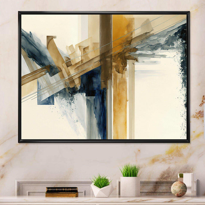 Modern Watercolor Abstract II - Modern Canvas Wall Art