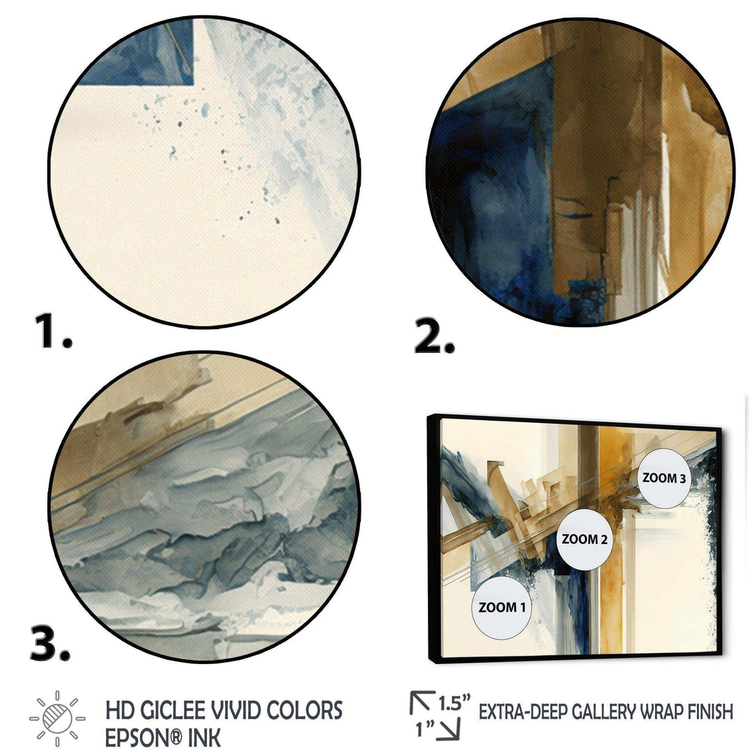 Modern Watercolor Abstract II - Modern Canvas Wall Art