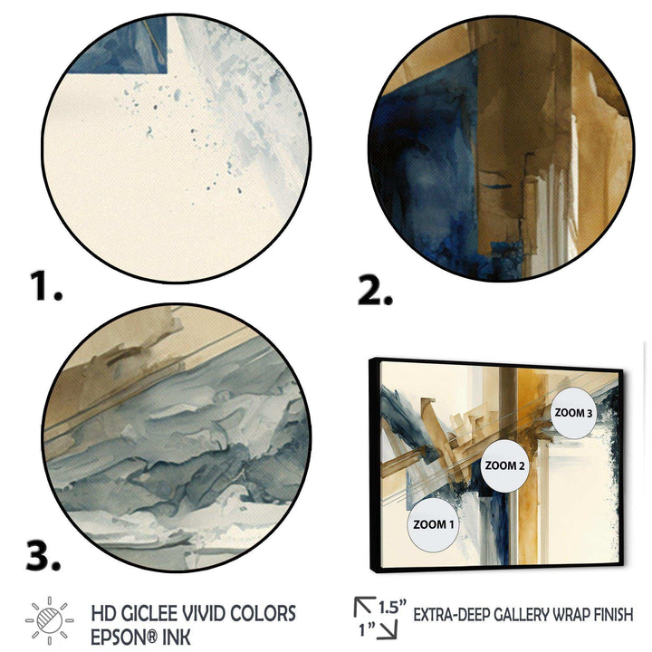 Modern Watercolor Abstract II - Modern Canvas Wall Art