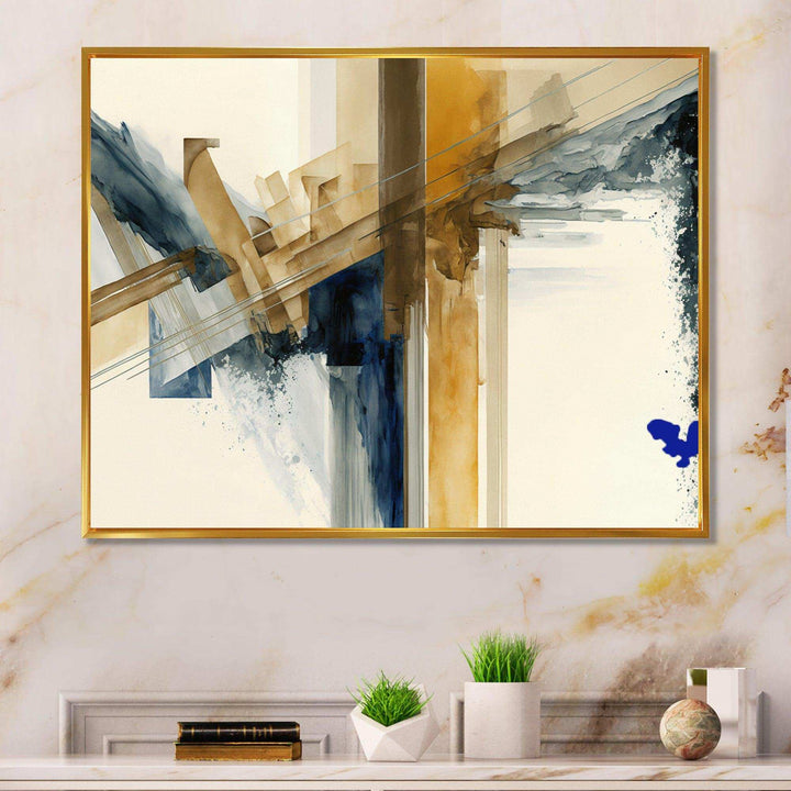 Modern Watercolor Abstract II - Modern Canvas Wall Art
