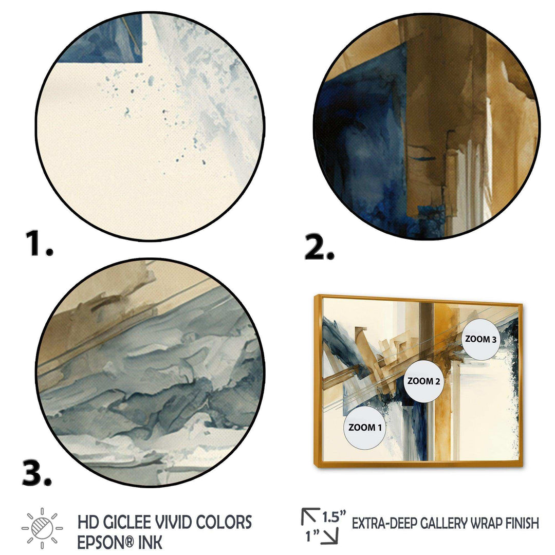 Modern Watercolor Abstract II - Modern Canvas Wall Art