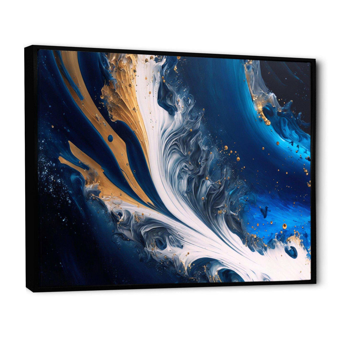 Ice Paint Splash III - Modern Wall Art Prints
