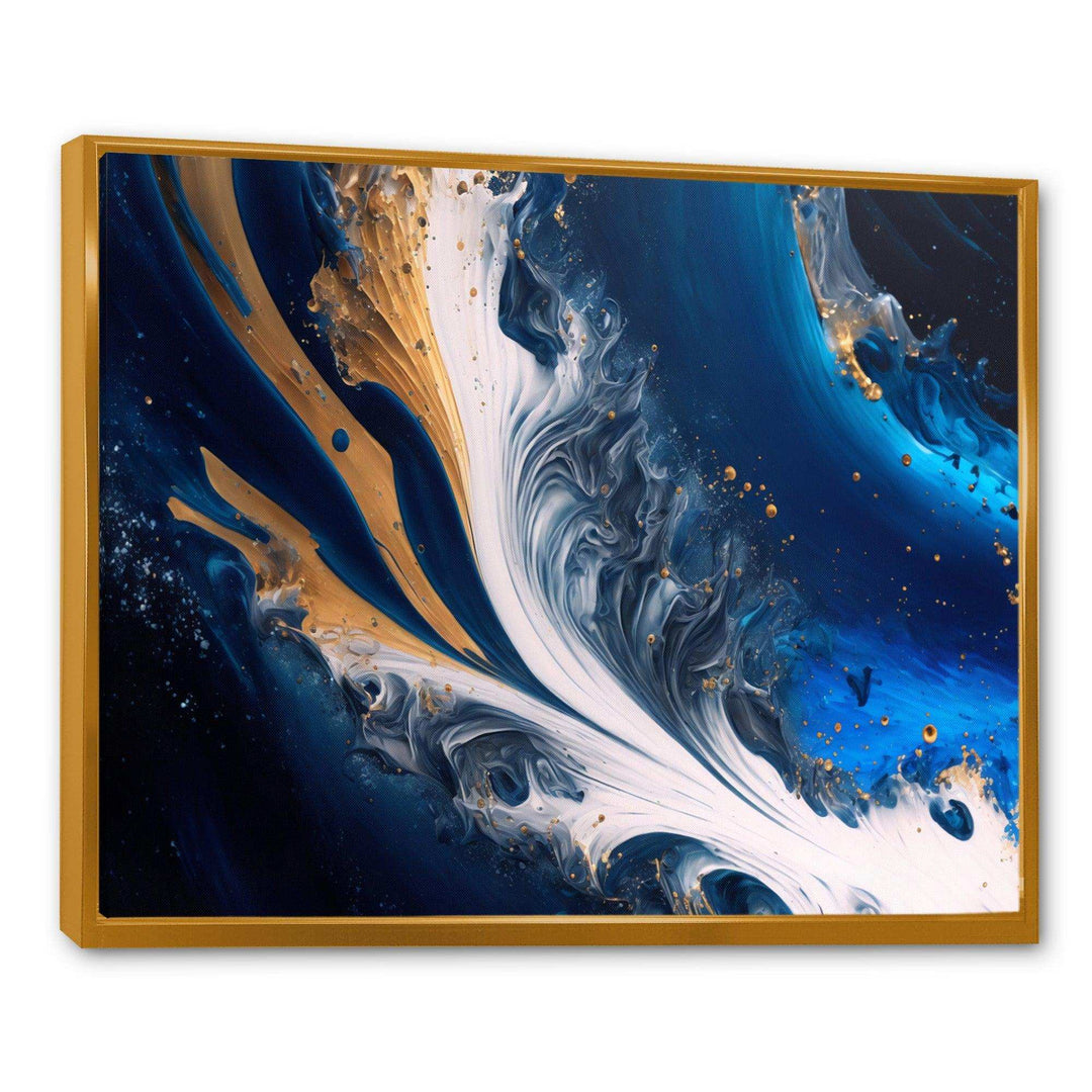 Ice Paint Splash III - Modern Wall Art Prints