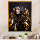 Gold And Black Sensual Woman III