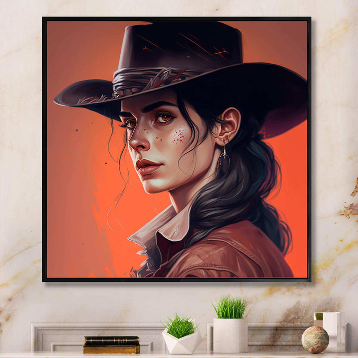 Western Cow Girl II