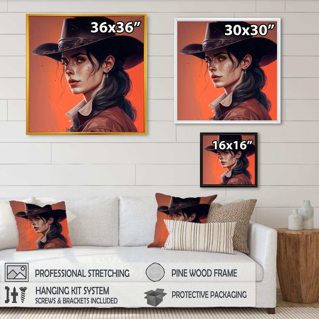 Western Cow Girl II