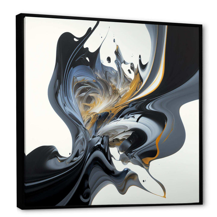 Bright Blue Smooth Abstract II - Modern Wall Art Prints
