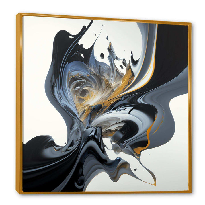 Bright Blue Smooth Abstract II - Modern Wall Art Prints