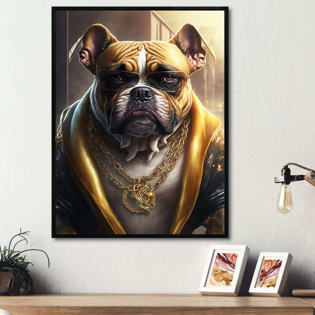 Bulldog Gangster In NYC