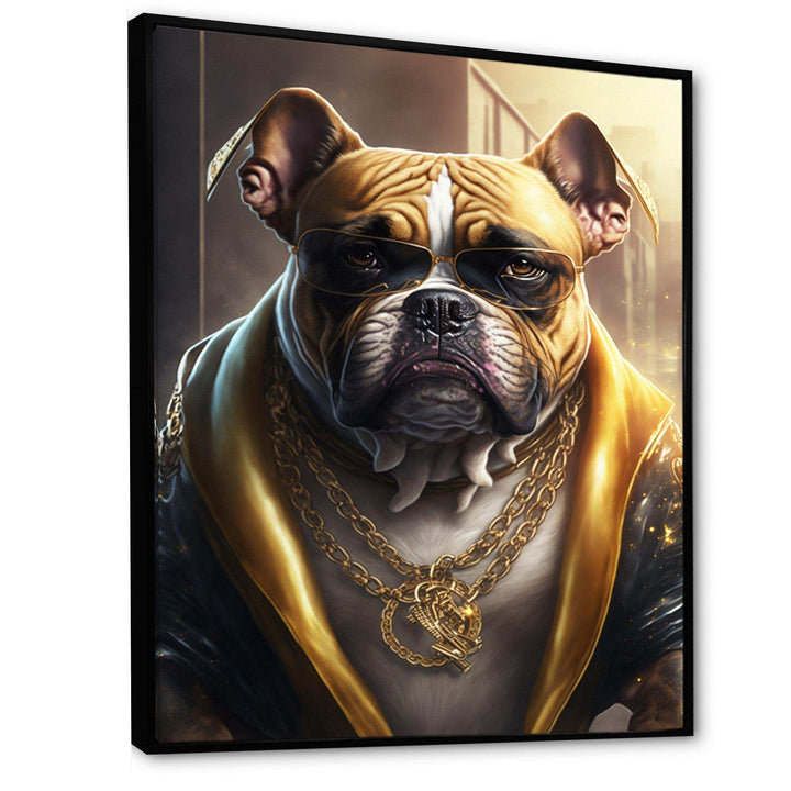 Bulldog Gangster In NYC